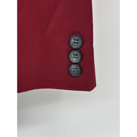 Pendleton Blazer Suit Jacket Women Size 10‎ Red Wool New - Picture 3 of 10